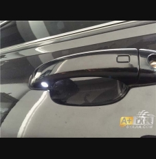 A6L門板氣氛燈，及車把手照地?zé)舭惭b。