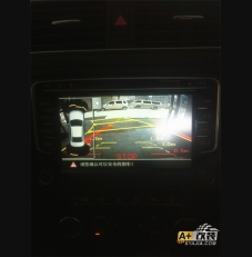 新速騰倒車影像，德賽西威518導(dǎo)航 安裝。