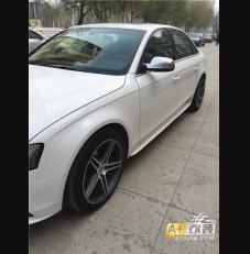 A4L 四出排氣，更換S4中網(wǎng)，輪轂碳纖維方向盤及檔把和銀耳朵安裝