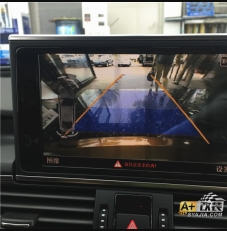 A7 倒車(chē)影像原廠升級(jí)。