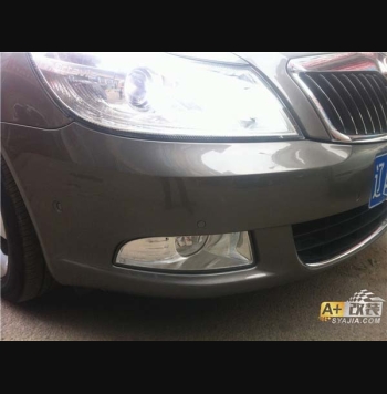 一二代自動(dòng)泊車斯柯達(dá)明銳無損安裝