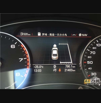 自動泊車 A6L原廠升級。