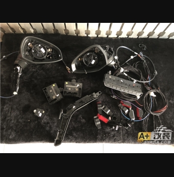 折疊后視鏡，前雷達(dá)，腳窩燈，A4 B9 原廠改裝