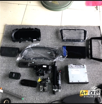 9.2寸MIB主機(jī) 液晶儀表  電動(dòng)尾門 自動(dòng)大燈邁騰B8L 原廠升級